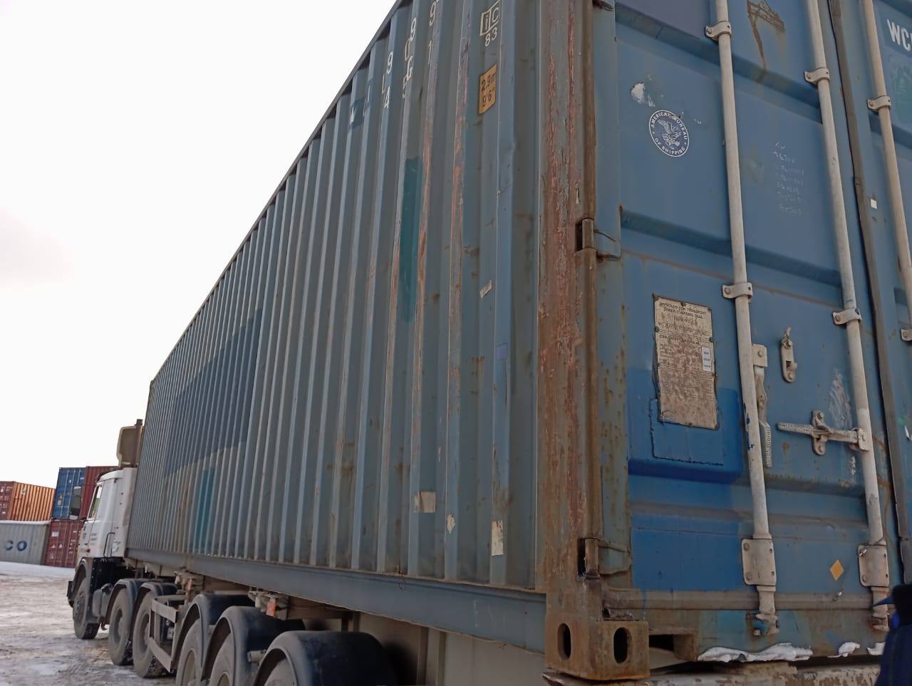 Морской контейнер WCIU9099015