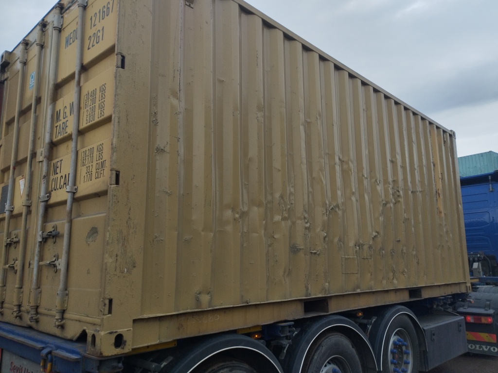 Морской контейнер WEDU1216677