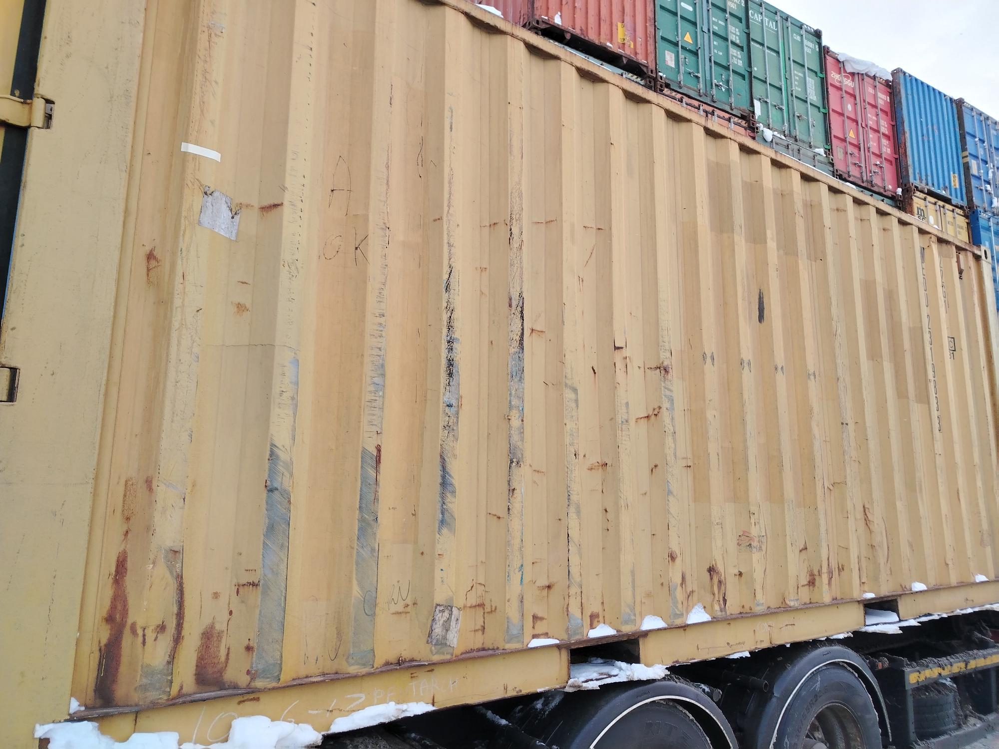 Морской контейнер WEDU2319833