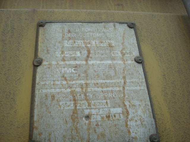 Морской контейнер WEDU3696560