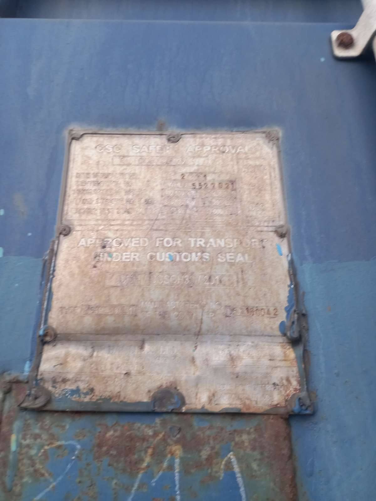 Морской контейнер WHLU5527021