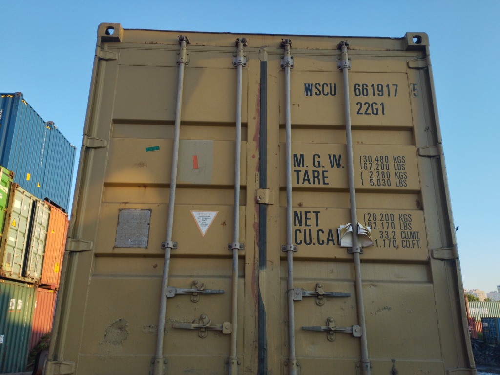 Морской контейнер WSCU6619175