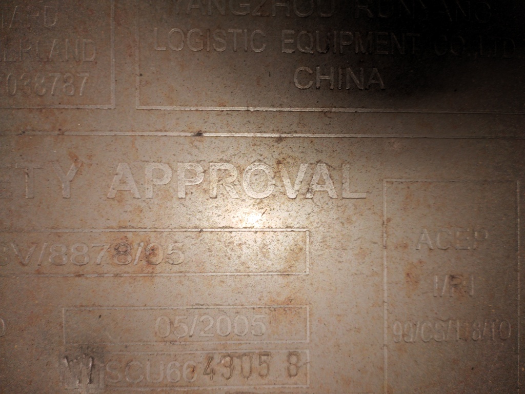 Морской контейнер WSCU6643058