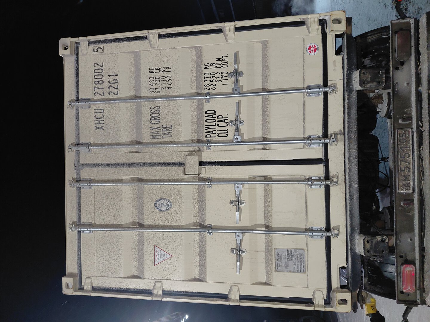 Морской контейнер XHCU2780025