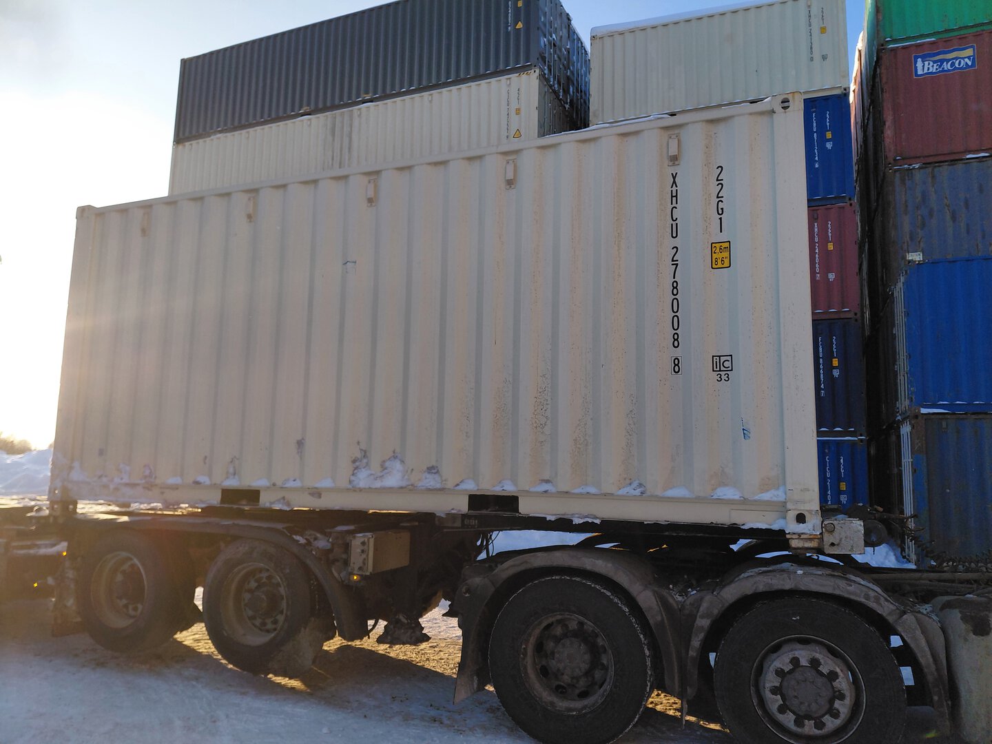 Морской контейнер XHCU2780088