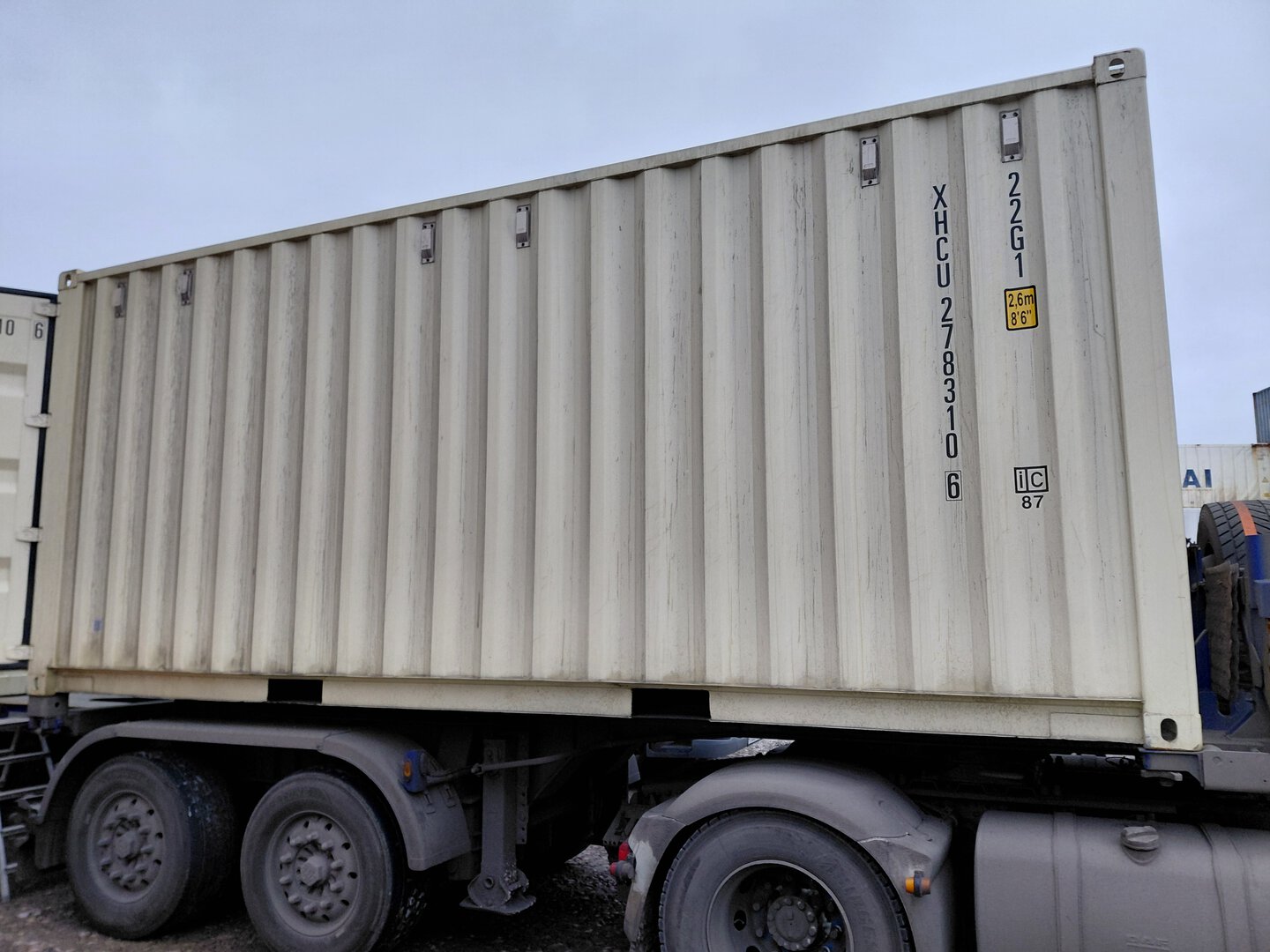 Морской контейнер XHCU2783106