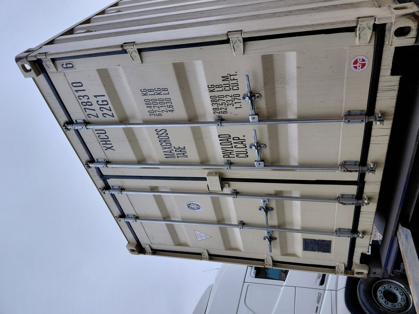 Морской контейнер XHCU2783106