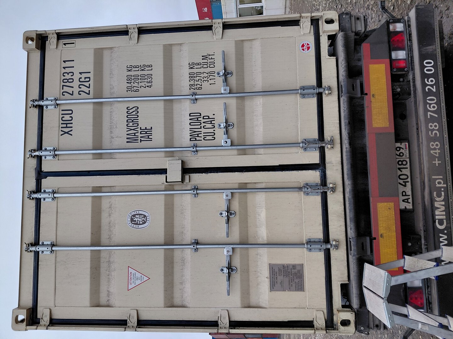 Морской контейнер XHCU2783111