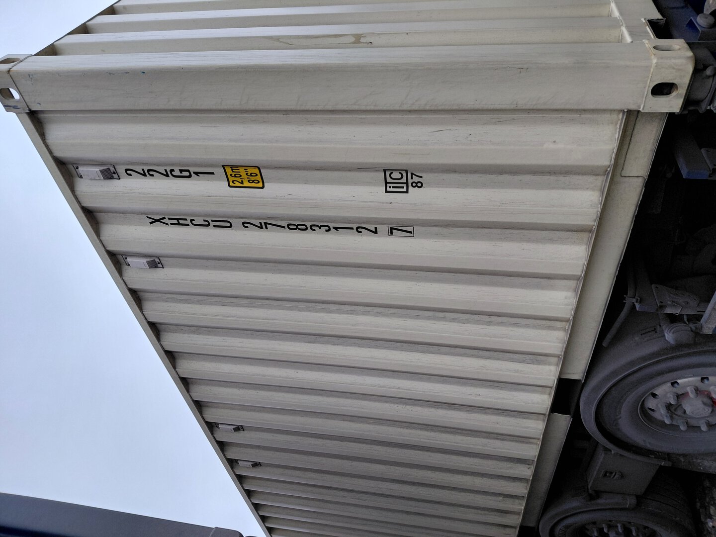 Морской контейнер XHCU2783127