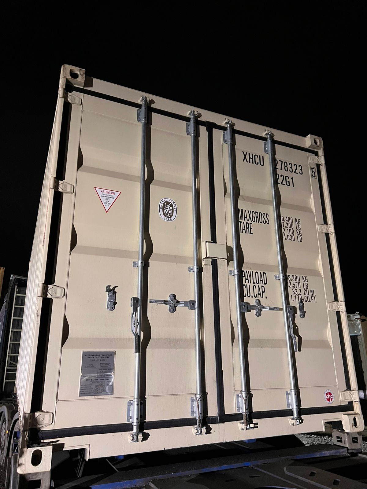 Морской контейнер XHCU2783235