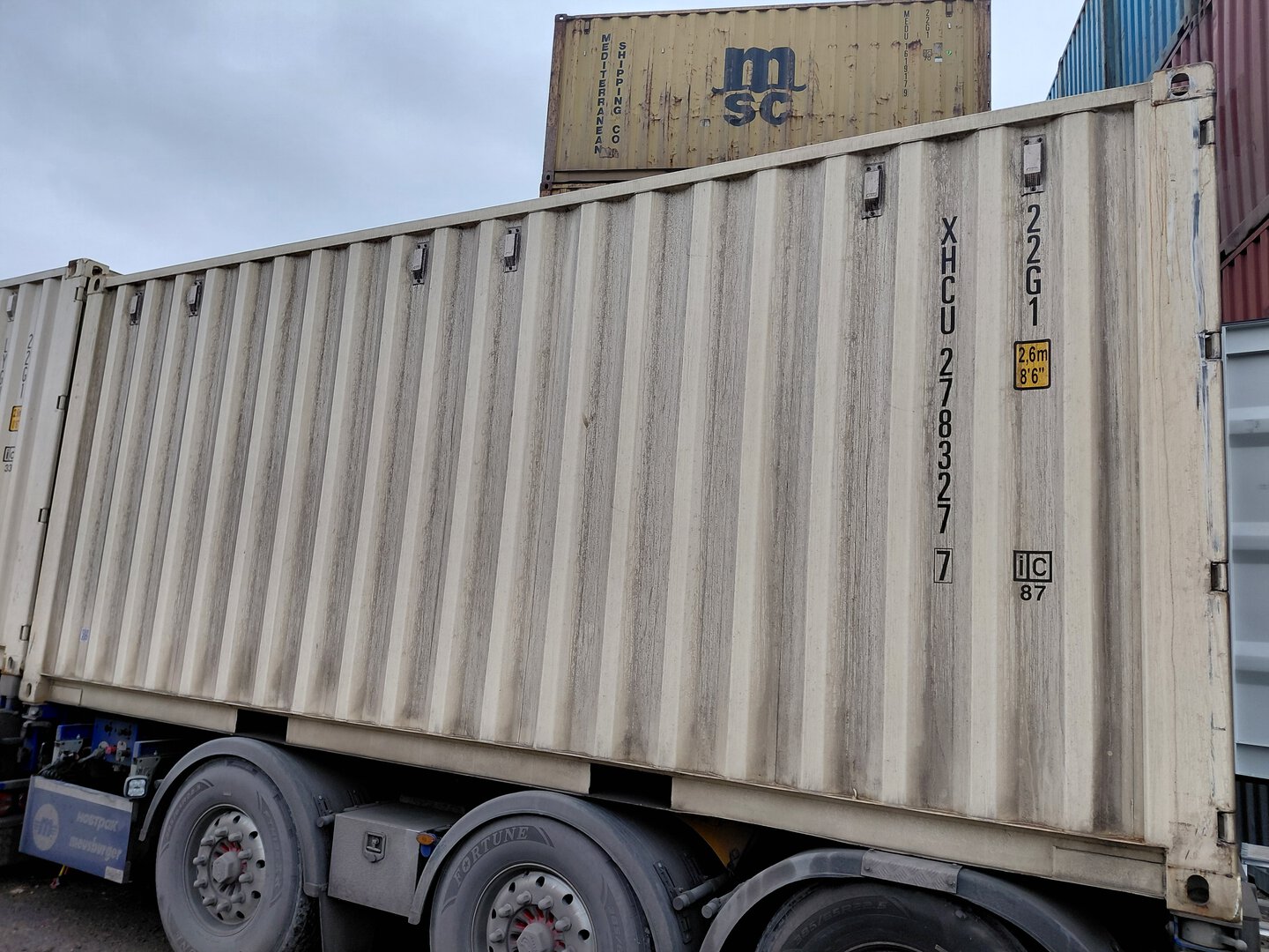 Морской контейнер XHCU2783277