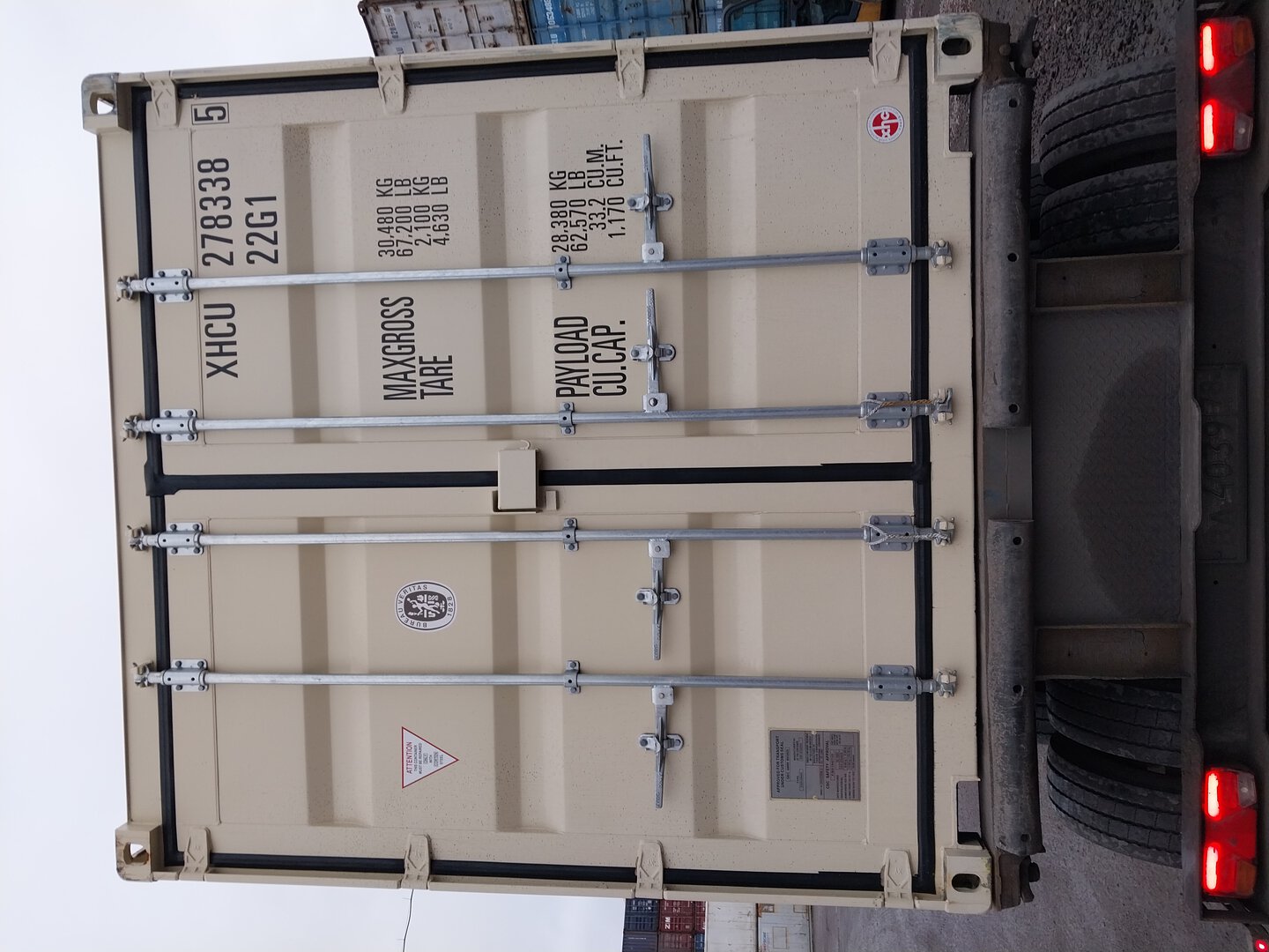 Морской контейнер XHCU2783385