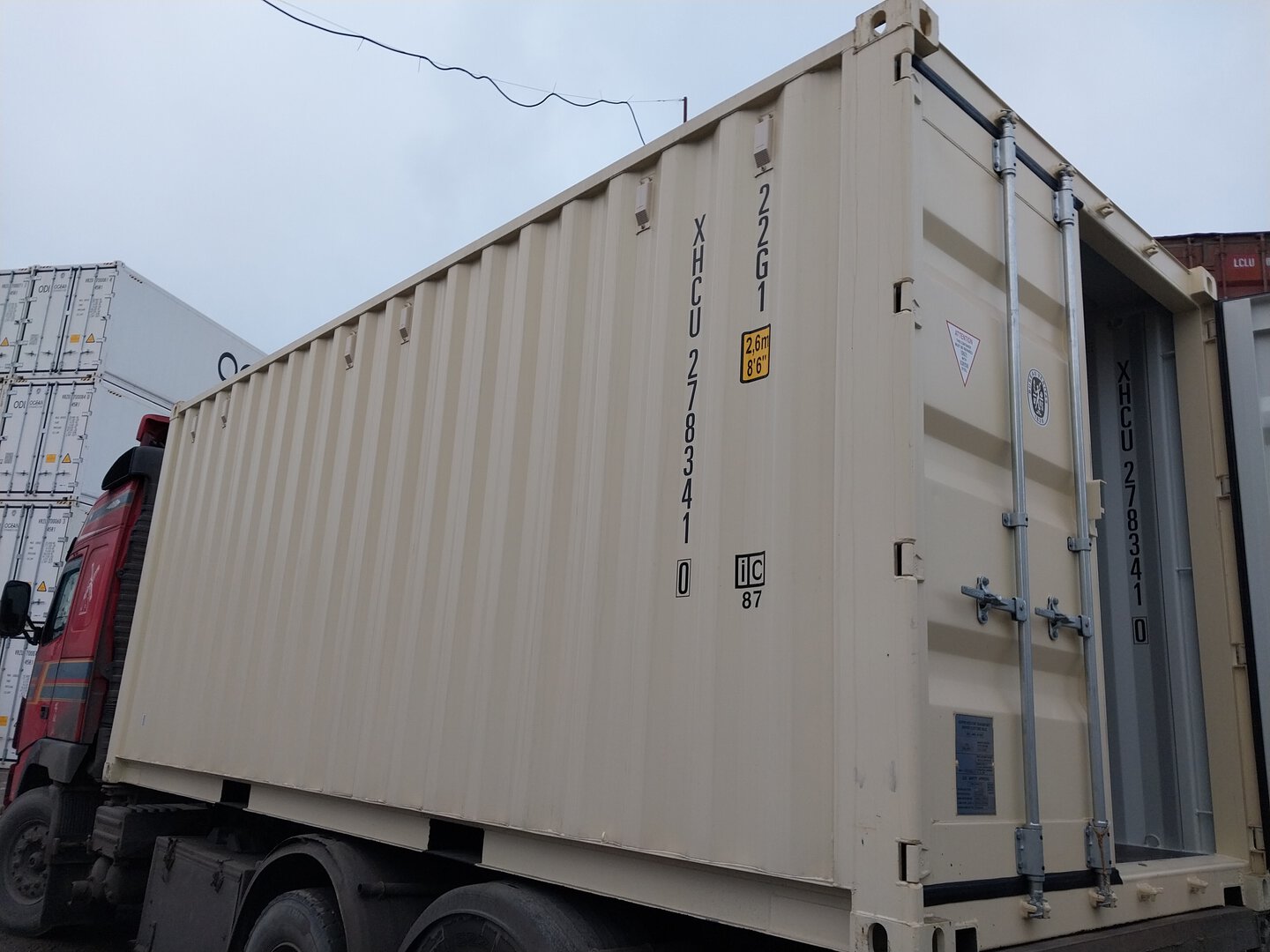 Морской контейнер XHCU2783410