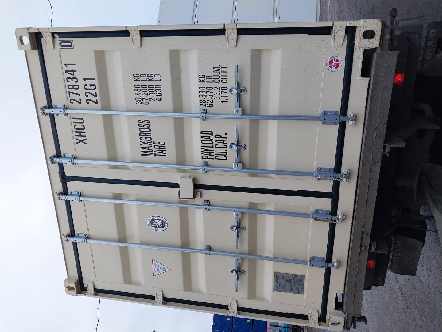 Морской контейнер XHCU2783410