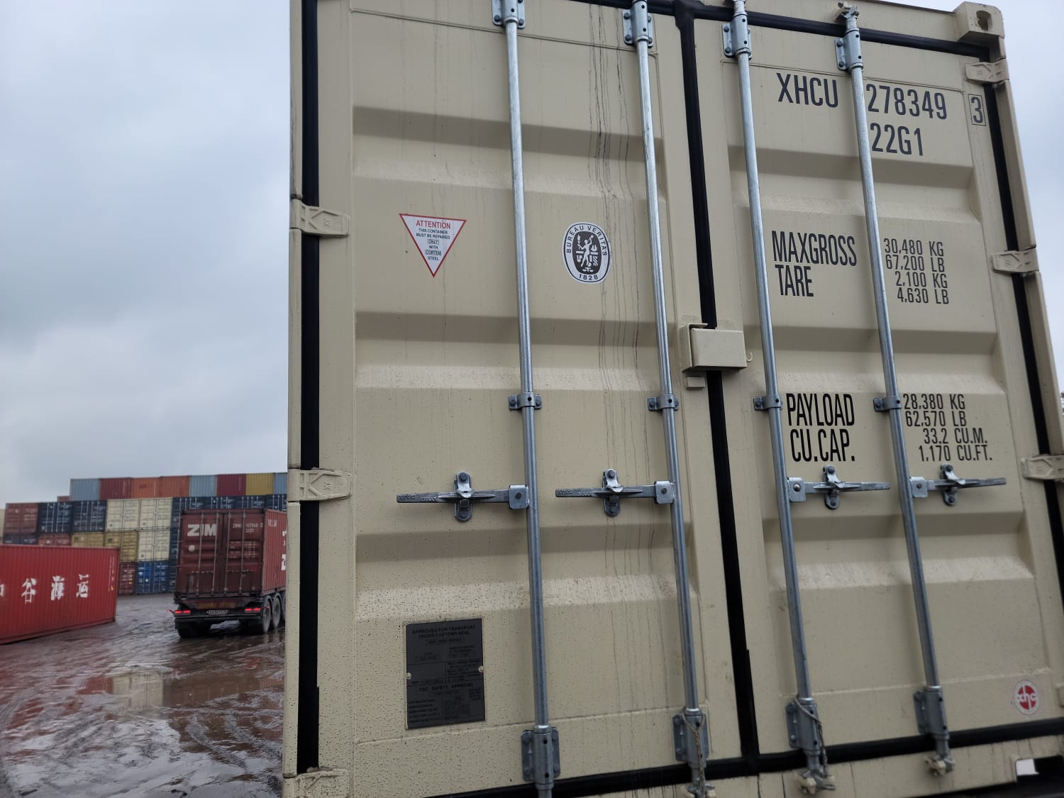 Морской контейнер XHCU2783493
