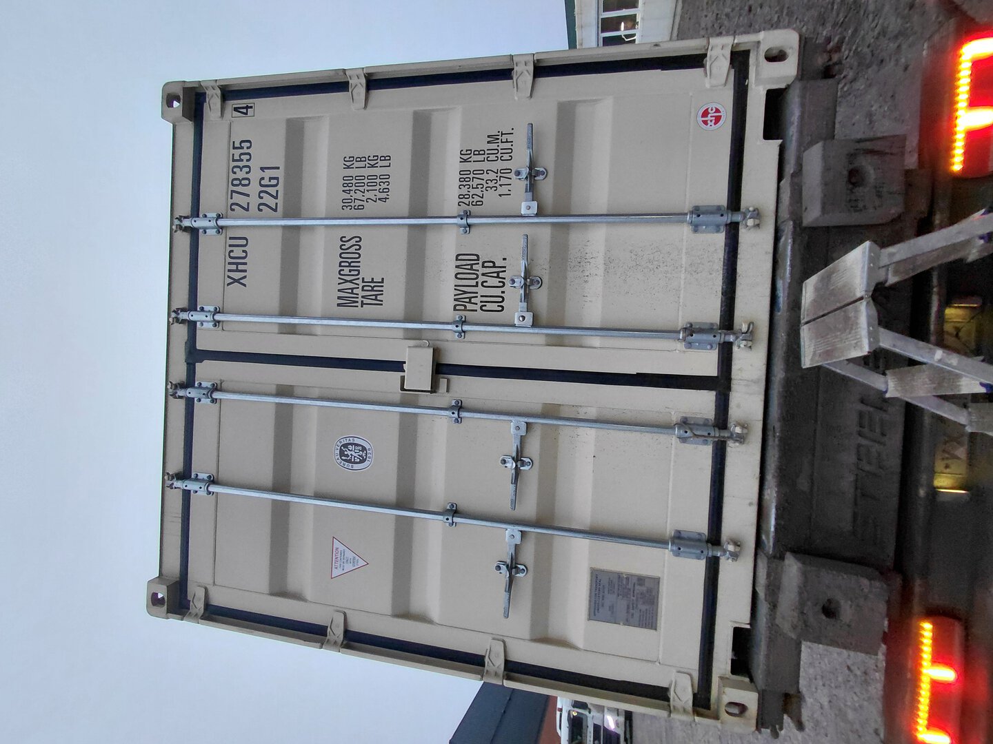 Морской контейнер XHCU2783554