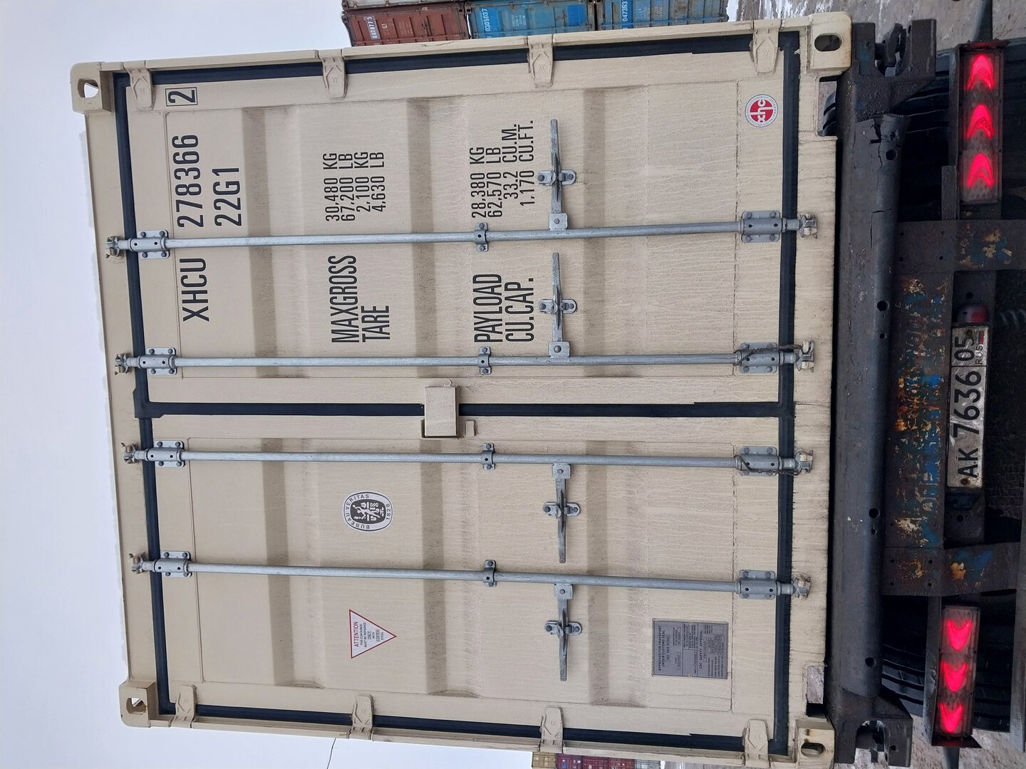 Морской контейнер XHCU2783662