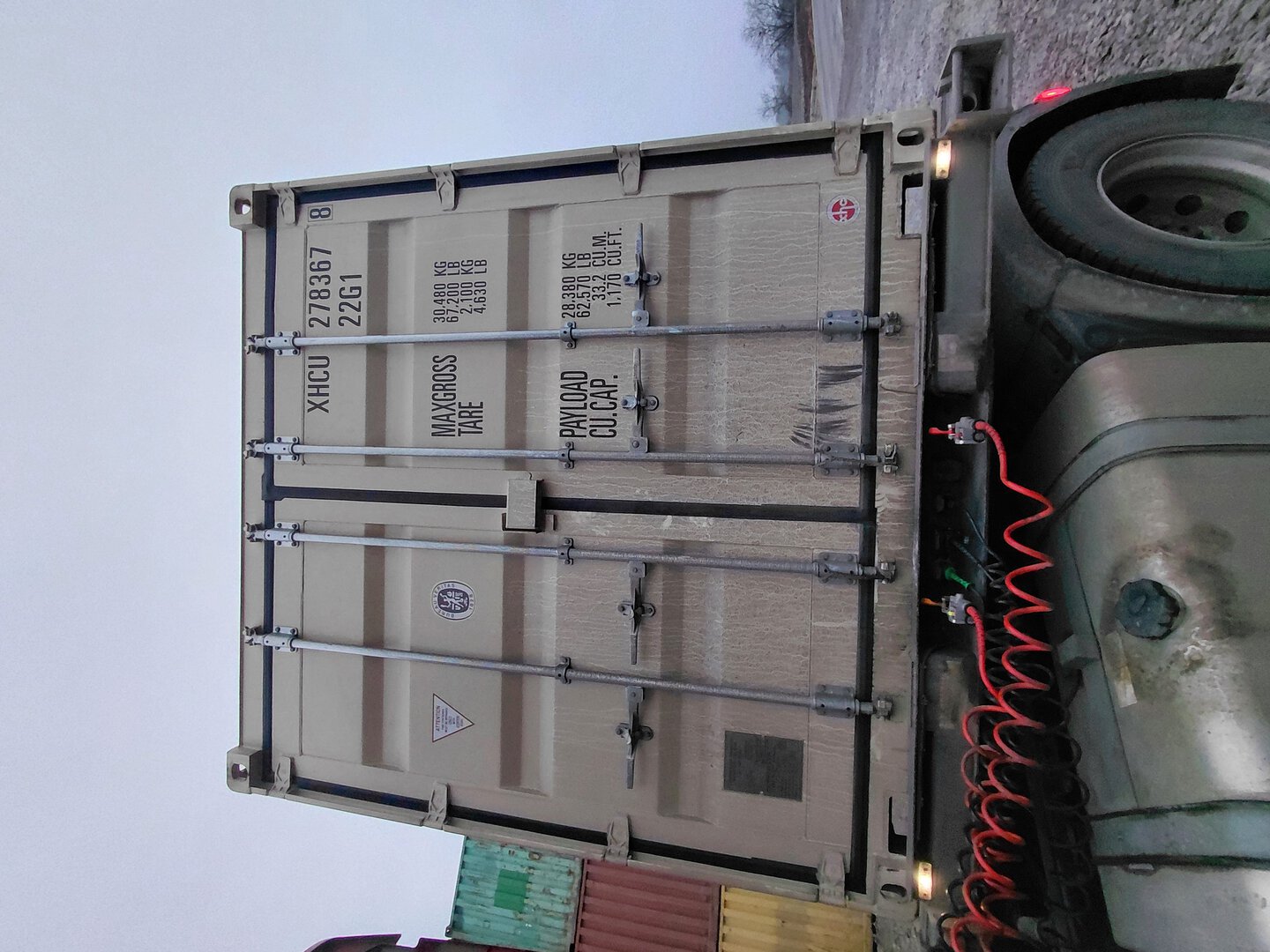 Морской контейнер XHCU2783678