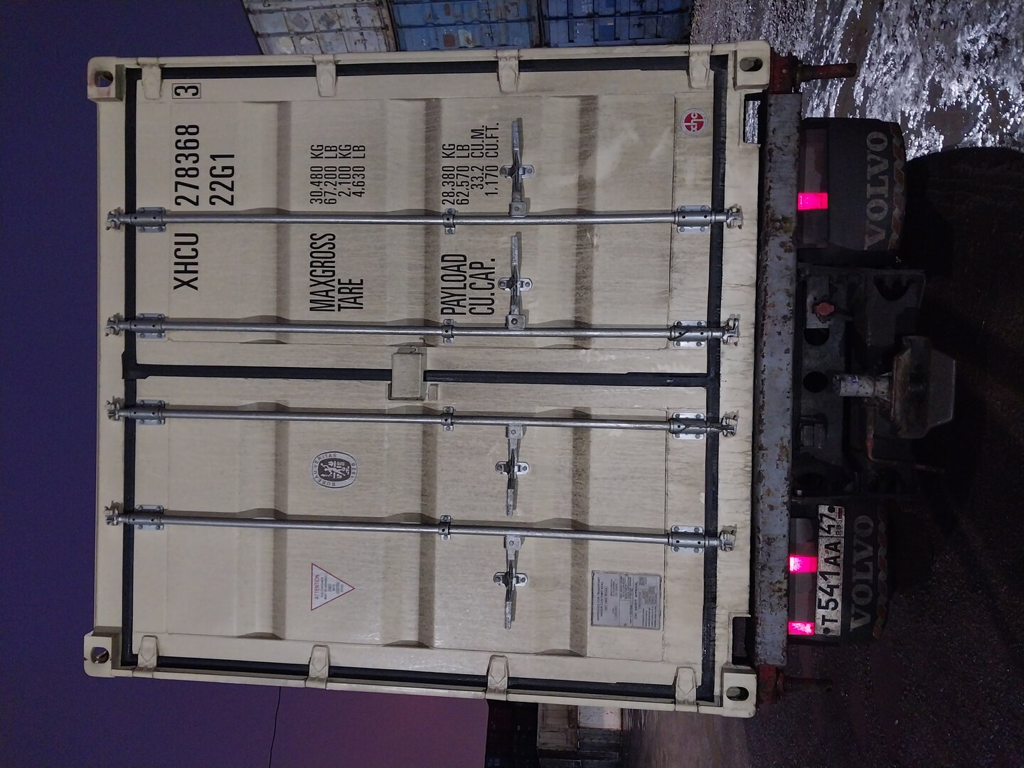 Морской контейнер XHCU2783683