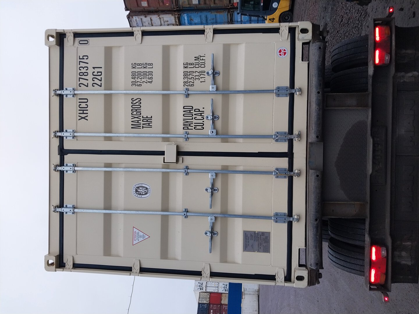 Морской контейнер XHCU2783750