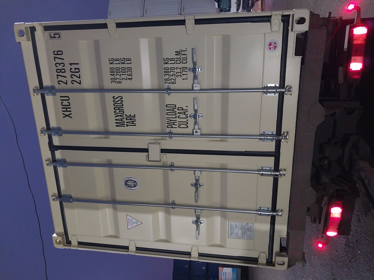 Морской контейнер XHCU2783765