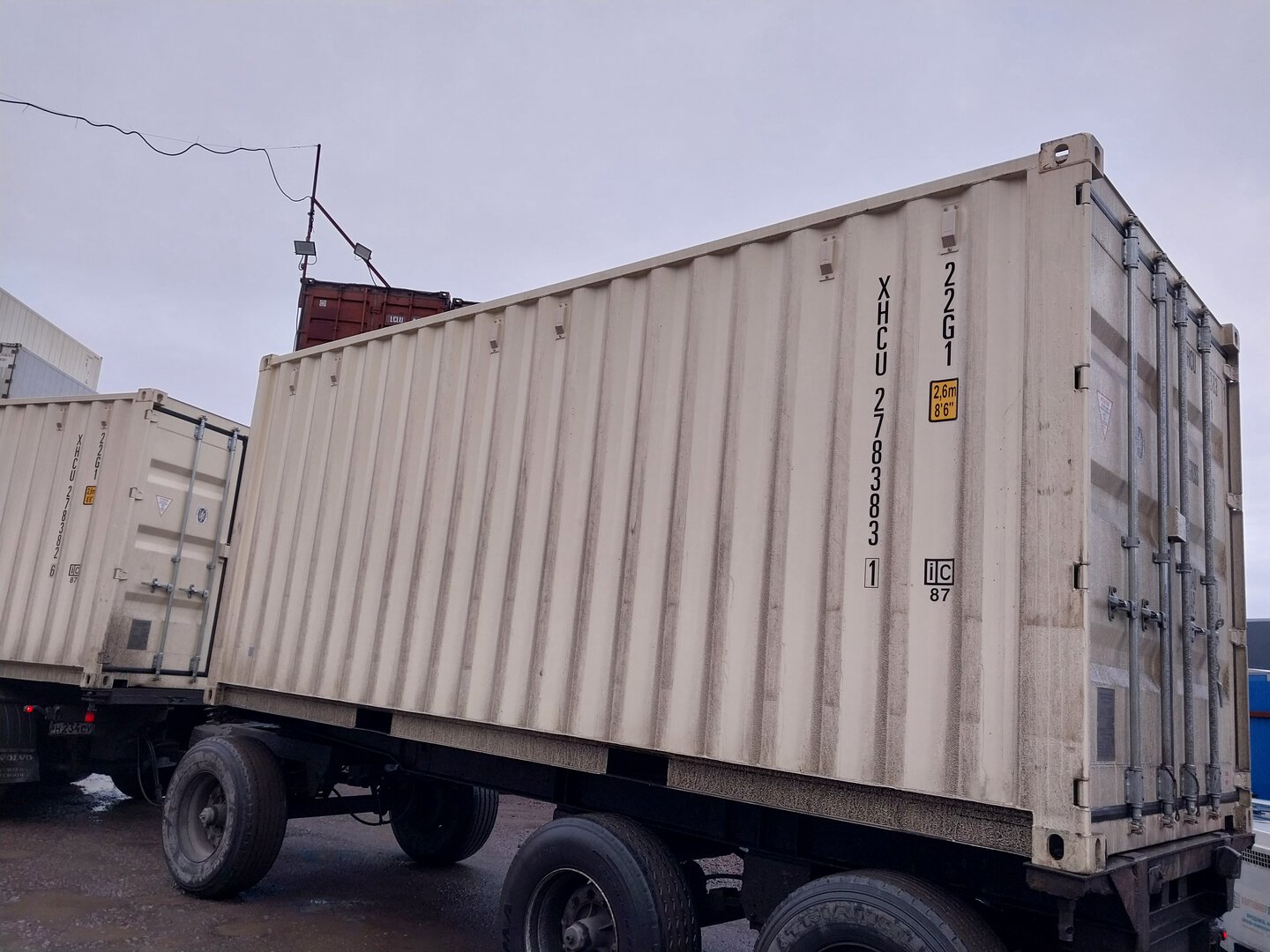 Морской контейнер XHCU2783831