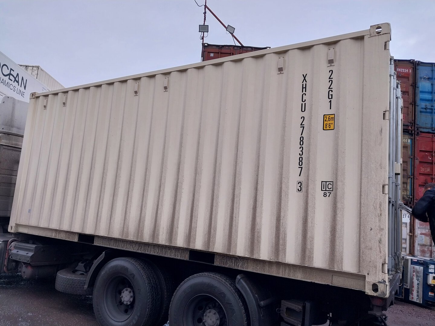 Морской контейнер XHCU2783873