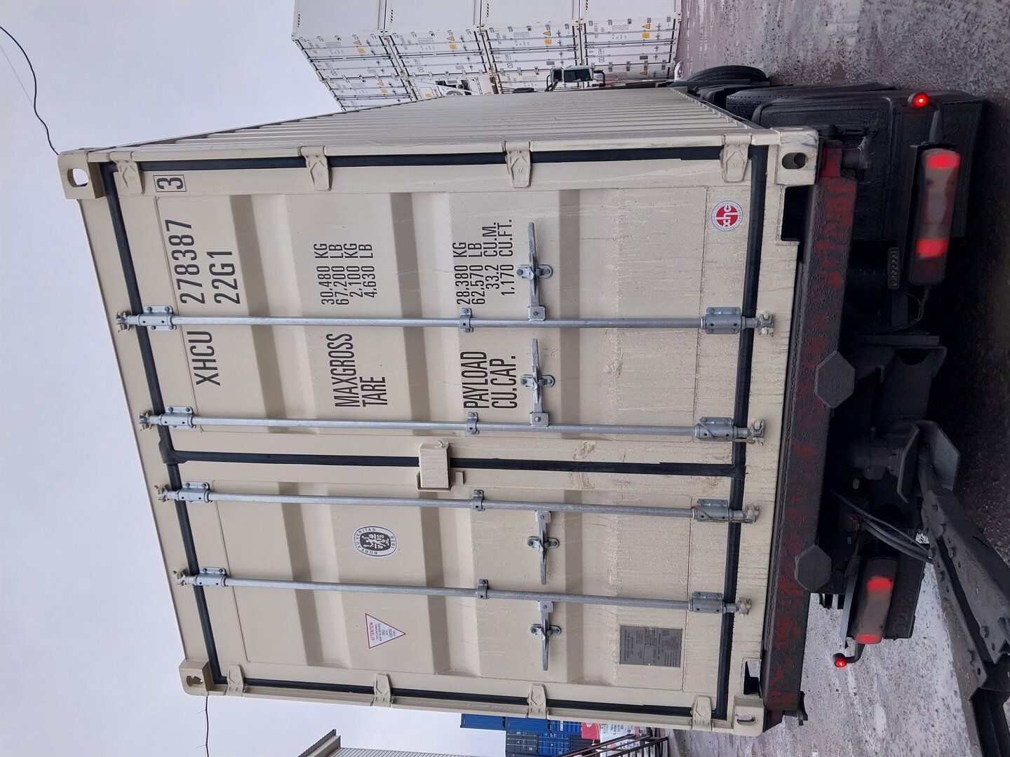 Морской контейнер XHCU2783873