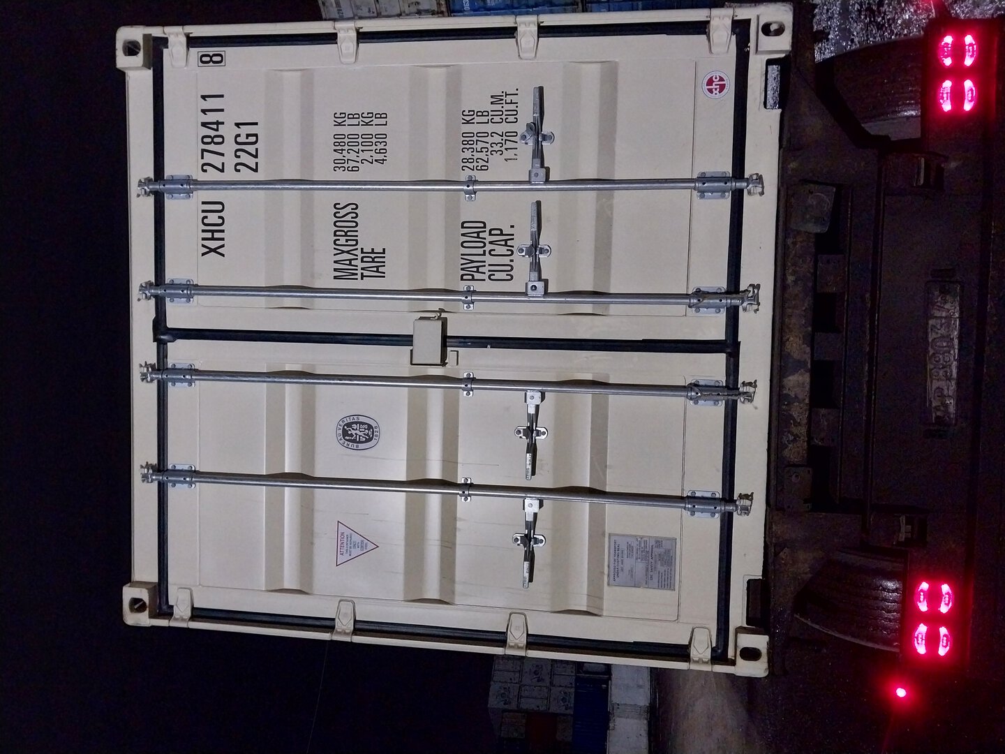 Морской контейнер XHCU2784118