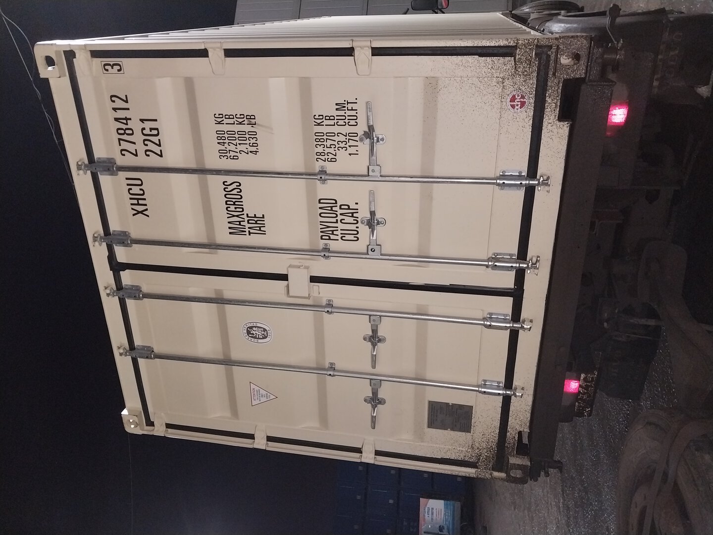 Морской контейнер XHCU2784123