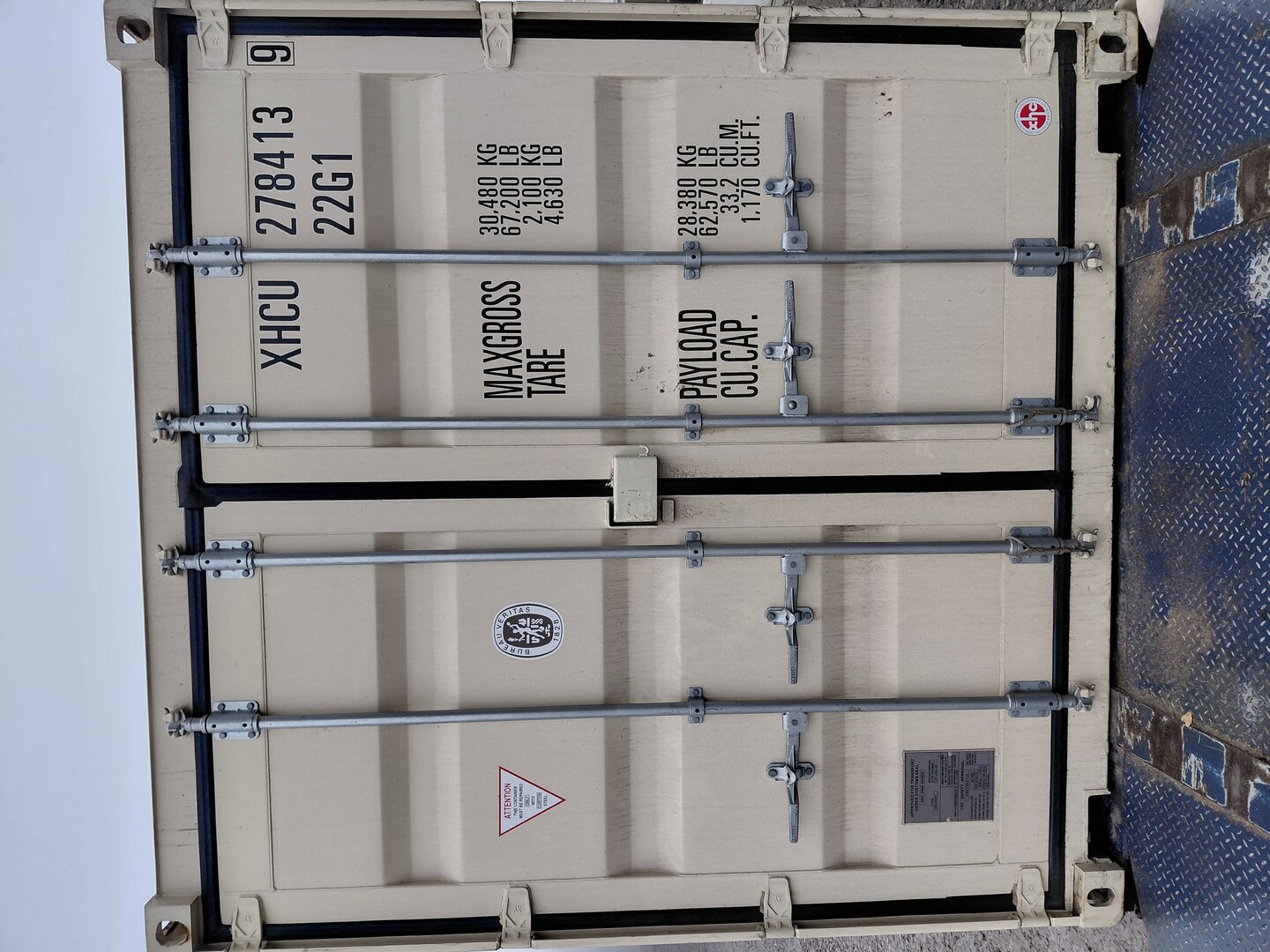 Морской контейнер XHCU2784139