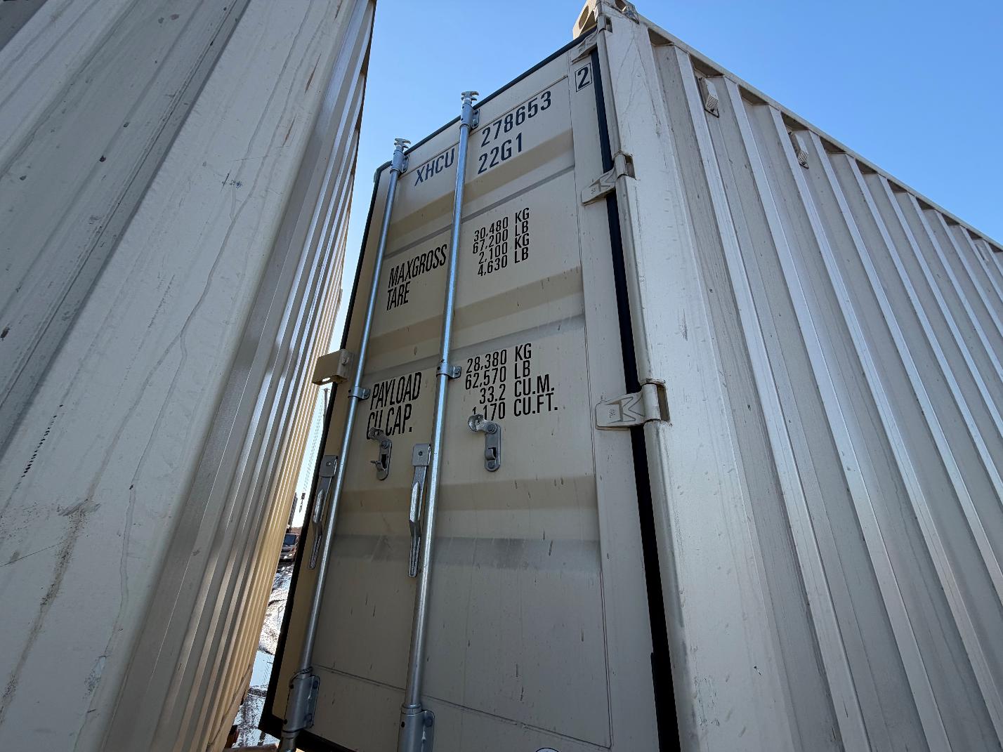 Морской контейнер XHCU2786532