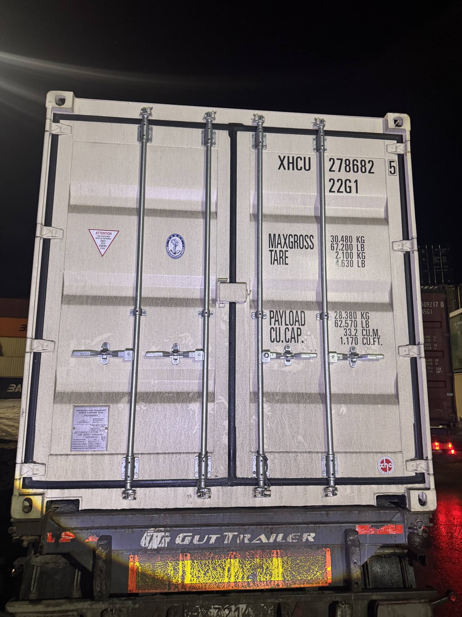 Морской контейнер XHCU2786825