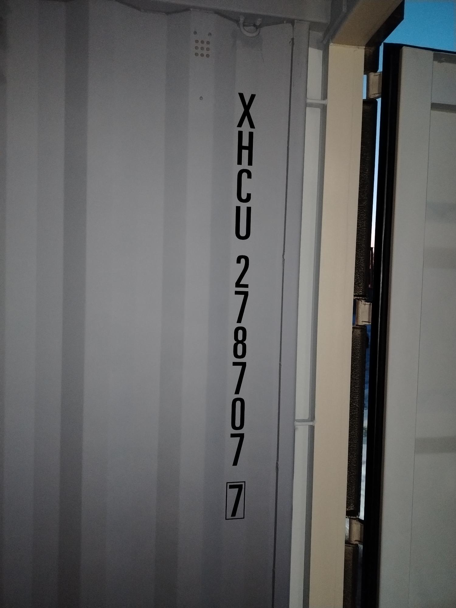 Морской контейнер XHCU2787077