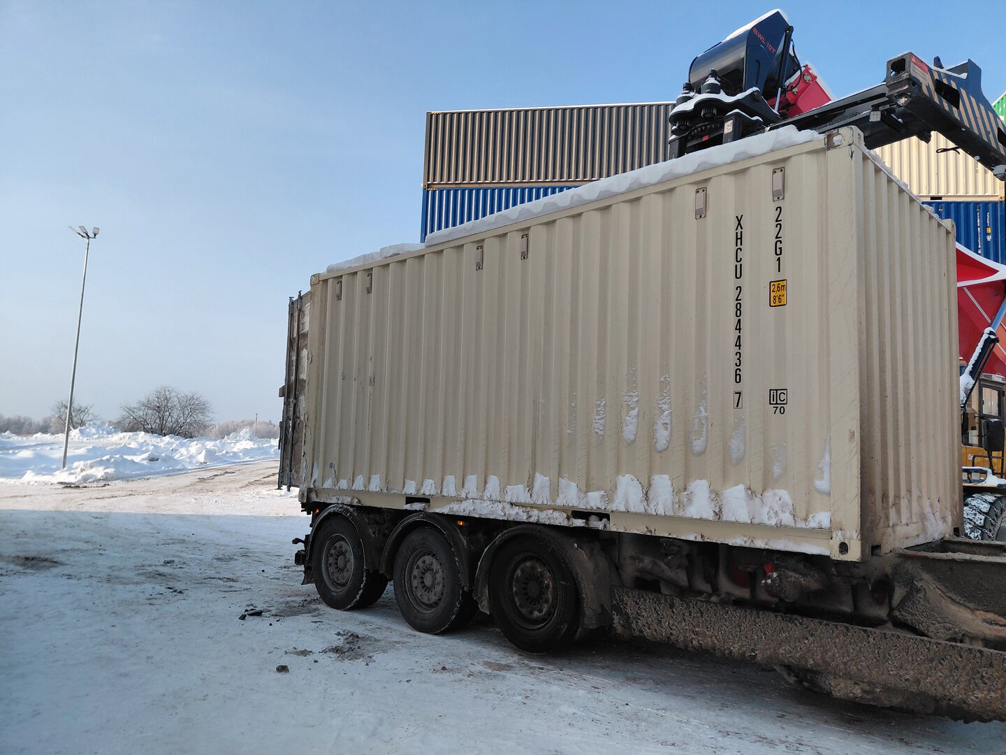 Морской контейнер XHCU2844367