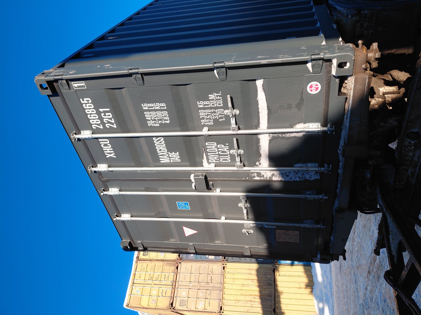 Морской контейнер XHCU2868651