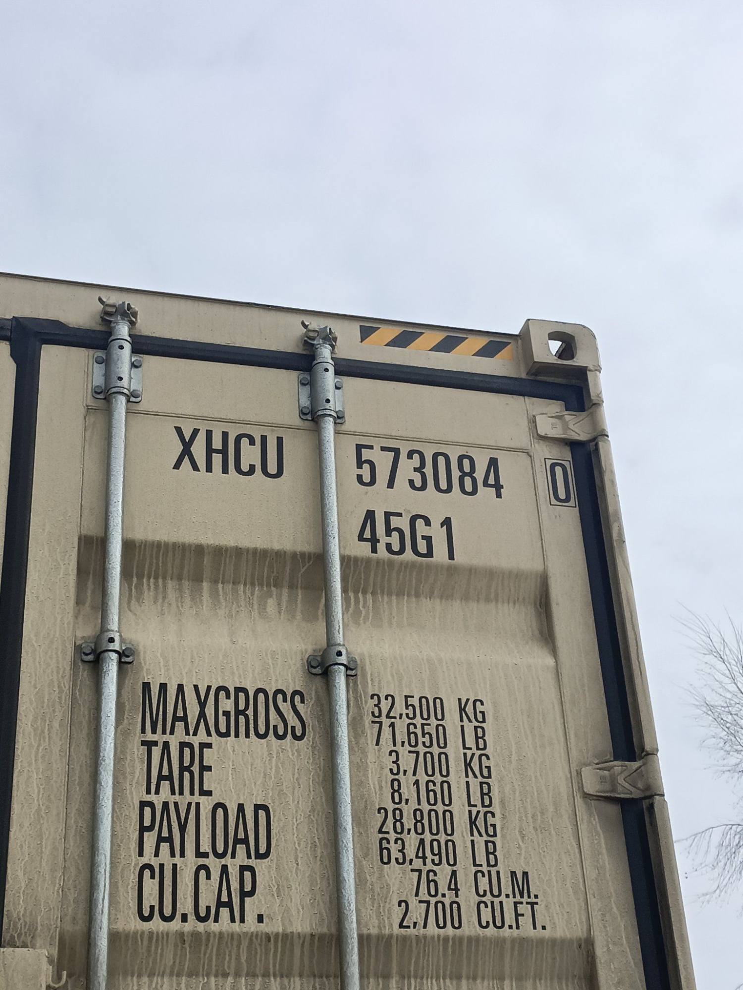 Морской контейнер XHCU5730840