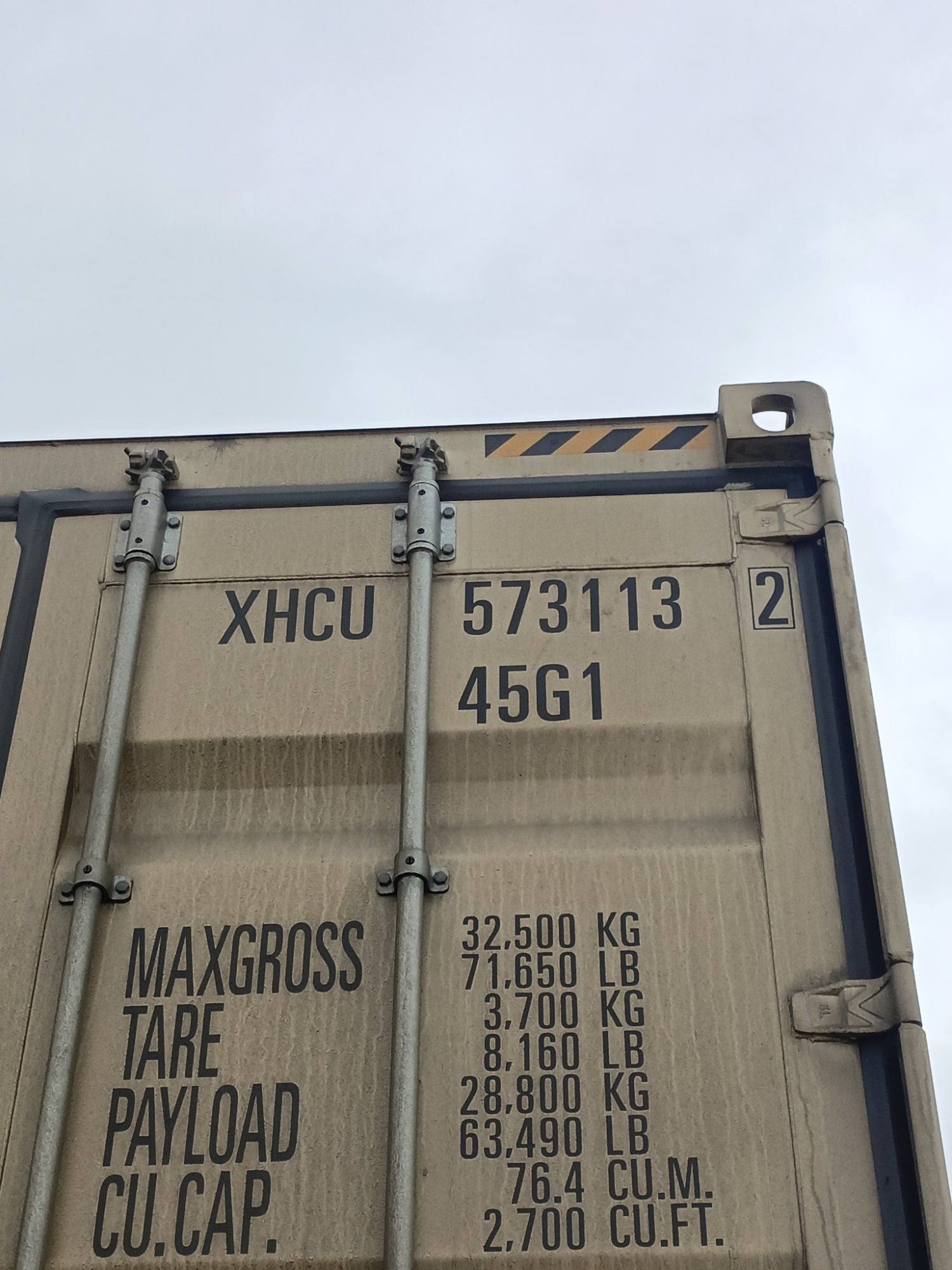 Морской контейнер XHCU5731132