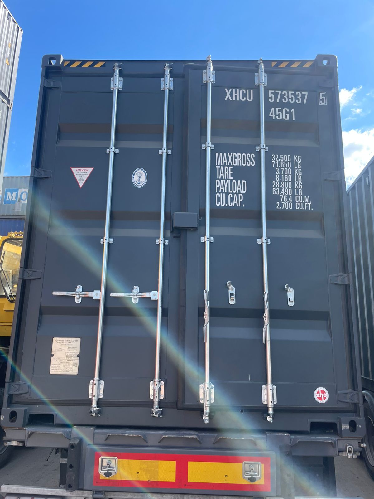 Морской контейнер XHCU5735375
