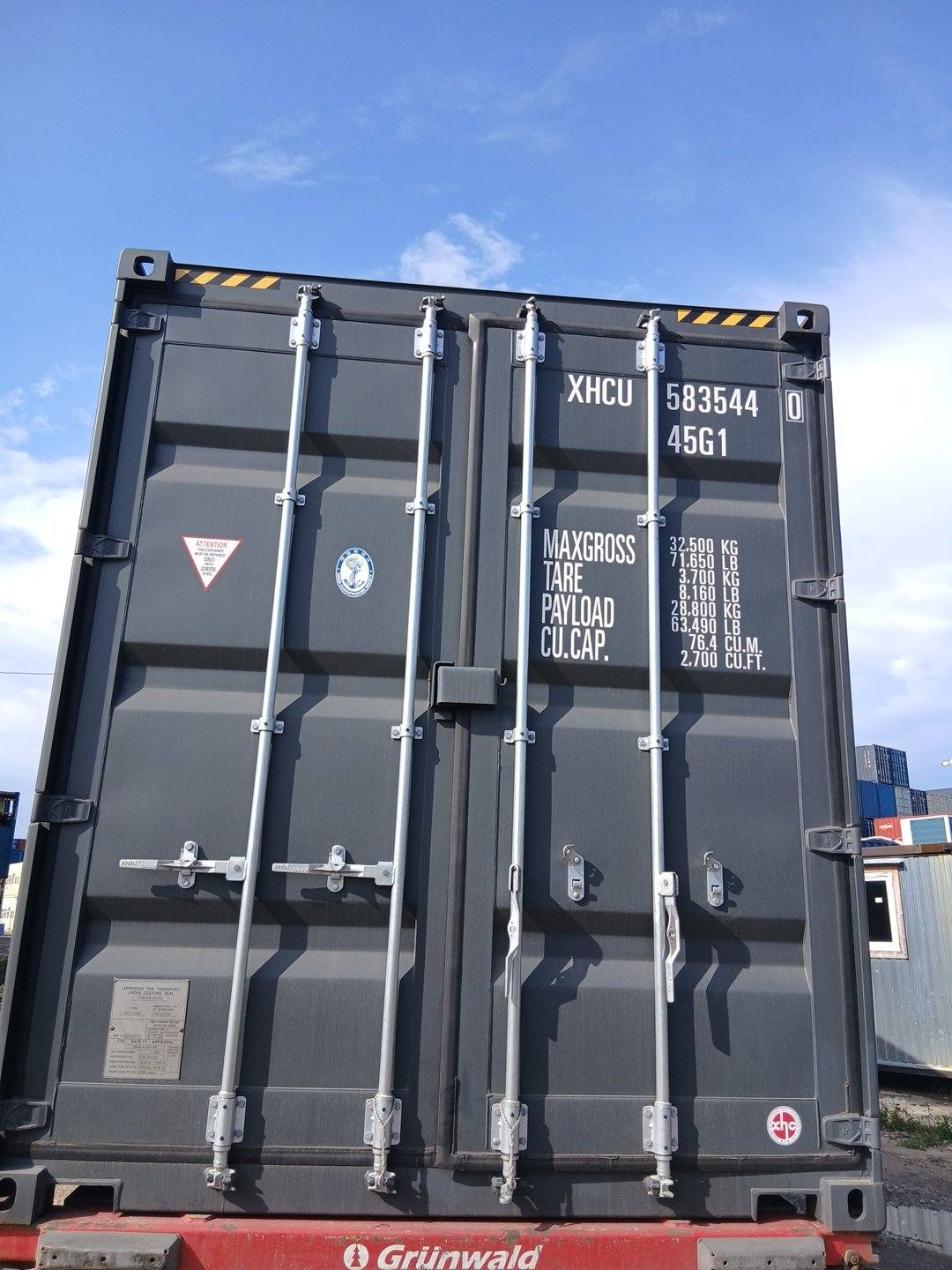 Морской контейнер XHCU5835440