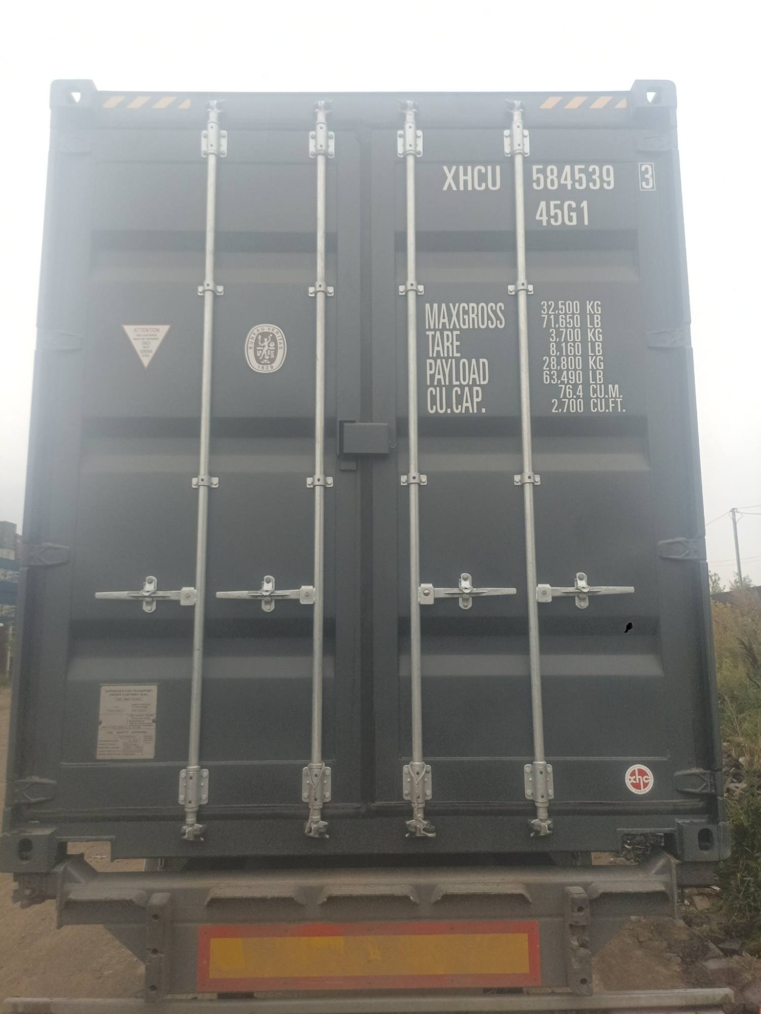 Морской контейнер XHCU5845393