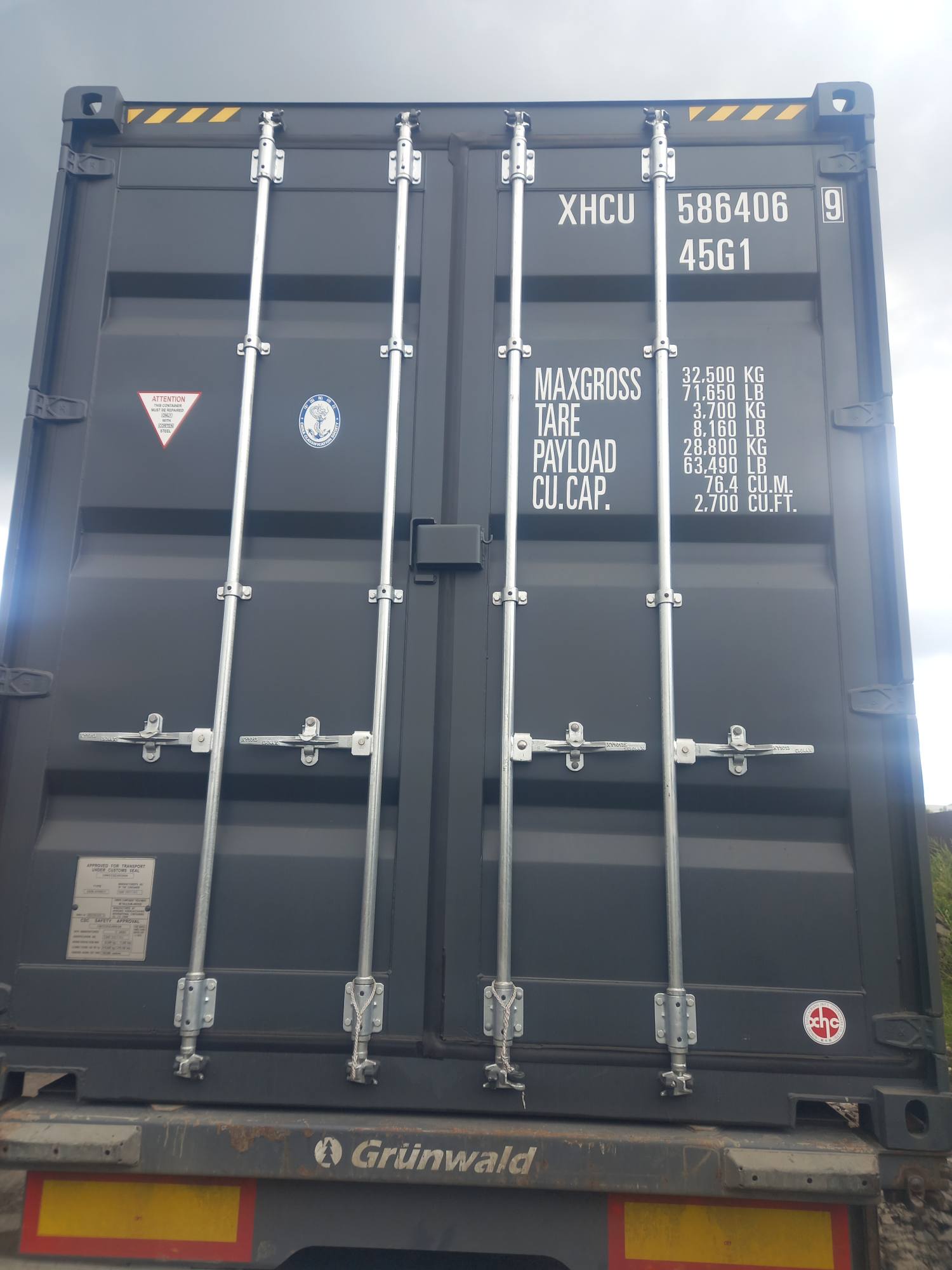 Морской контейнер XHCU5864069