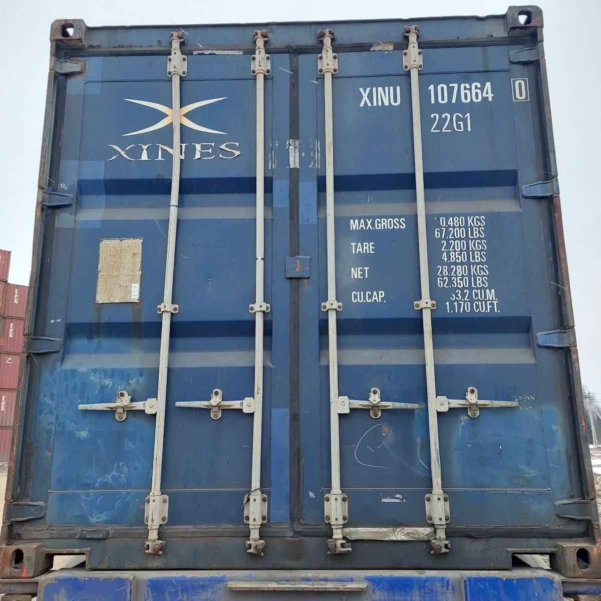 Морской контейнер XINU1076640
