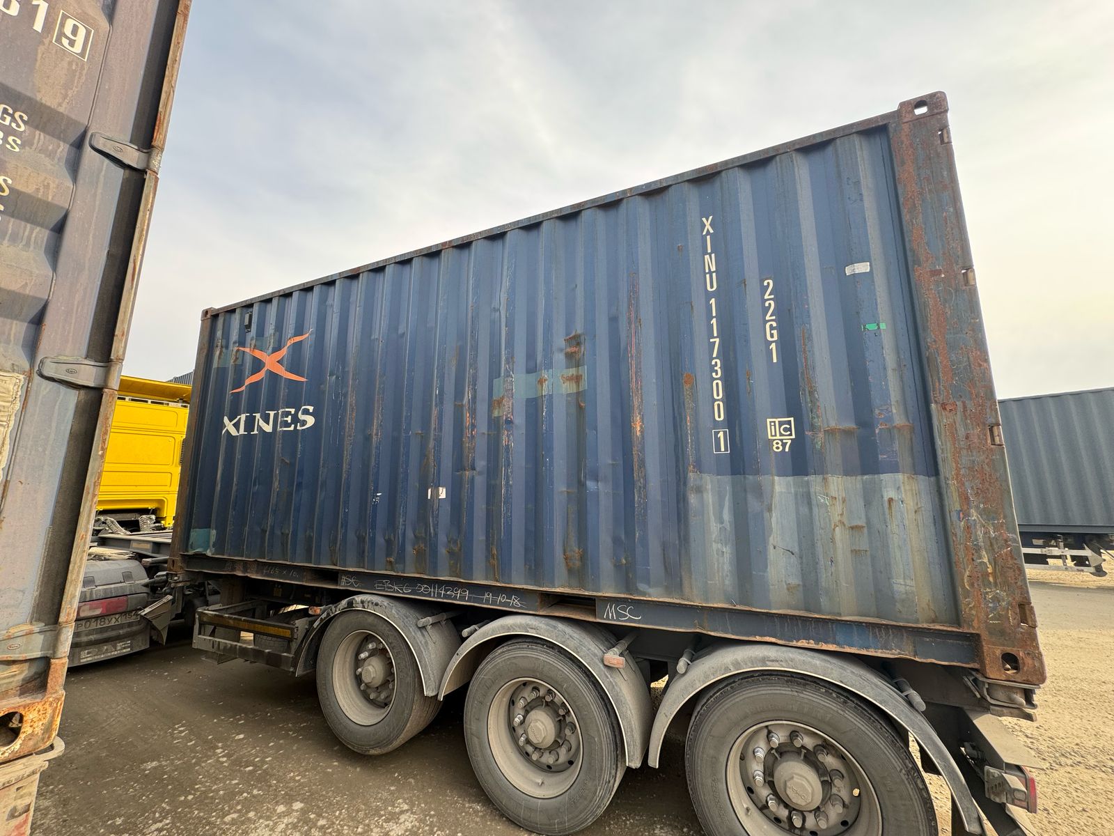 Морской контейнер XINU1173001