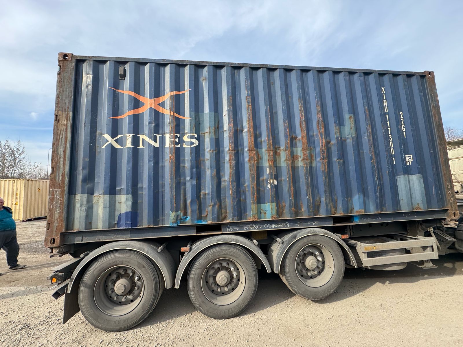 Морской контейнер XINU1173001