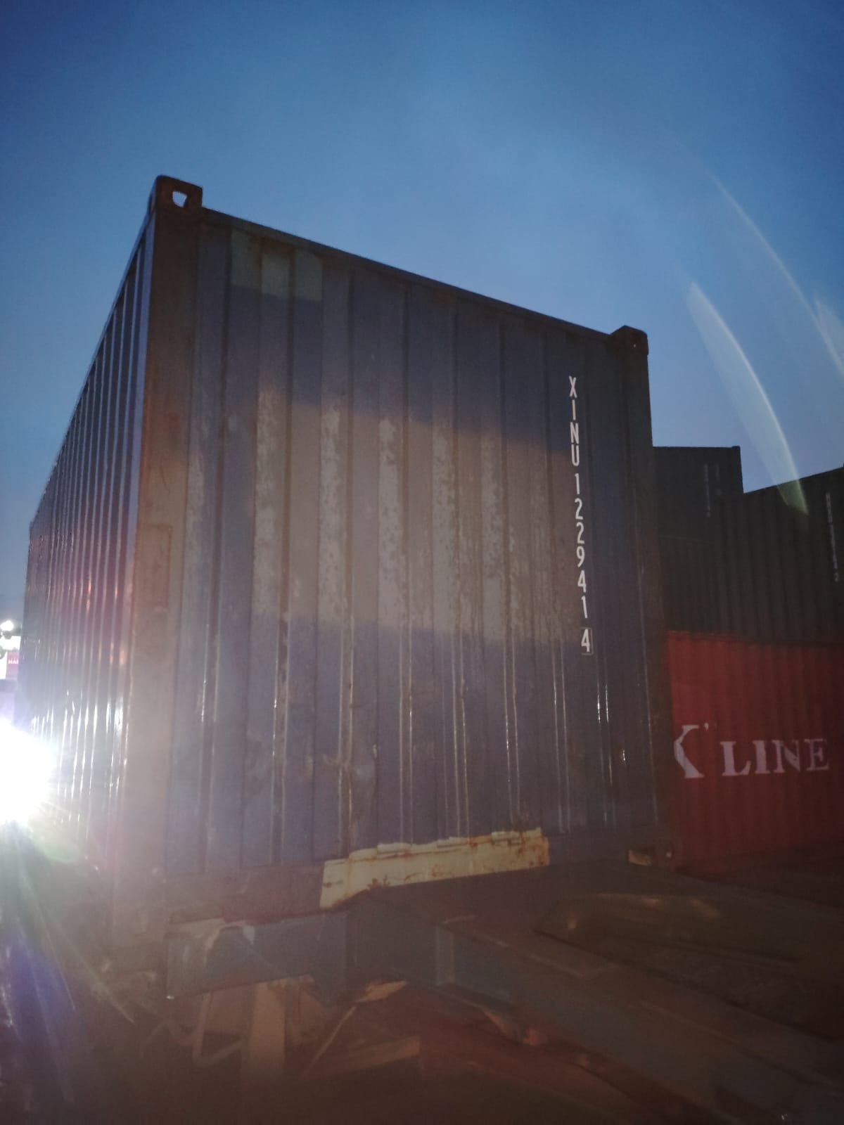 Морской контейнер XINU1229414