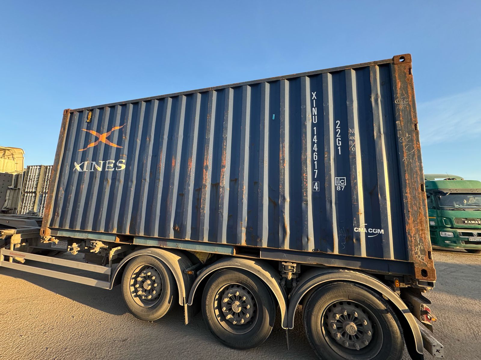 Морской контейнер XINU1446174