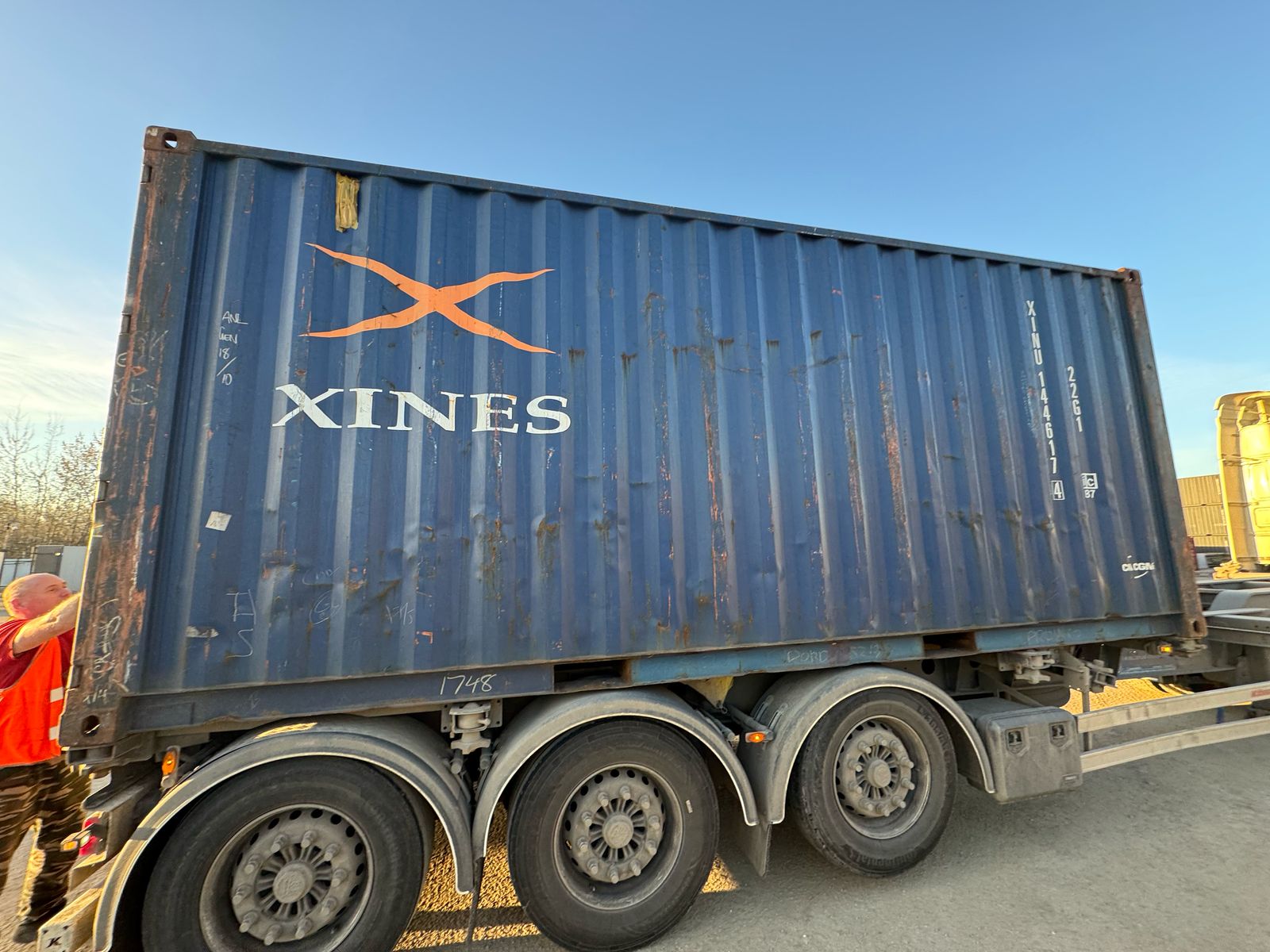 Морской контейнер XINU1446174