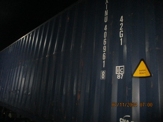 Морской контейнер XINU4069618