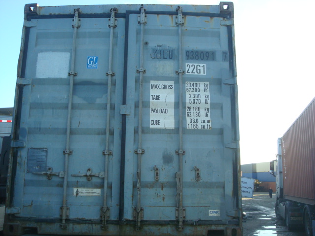 Морской контейнер YHLU9380917